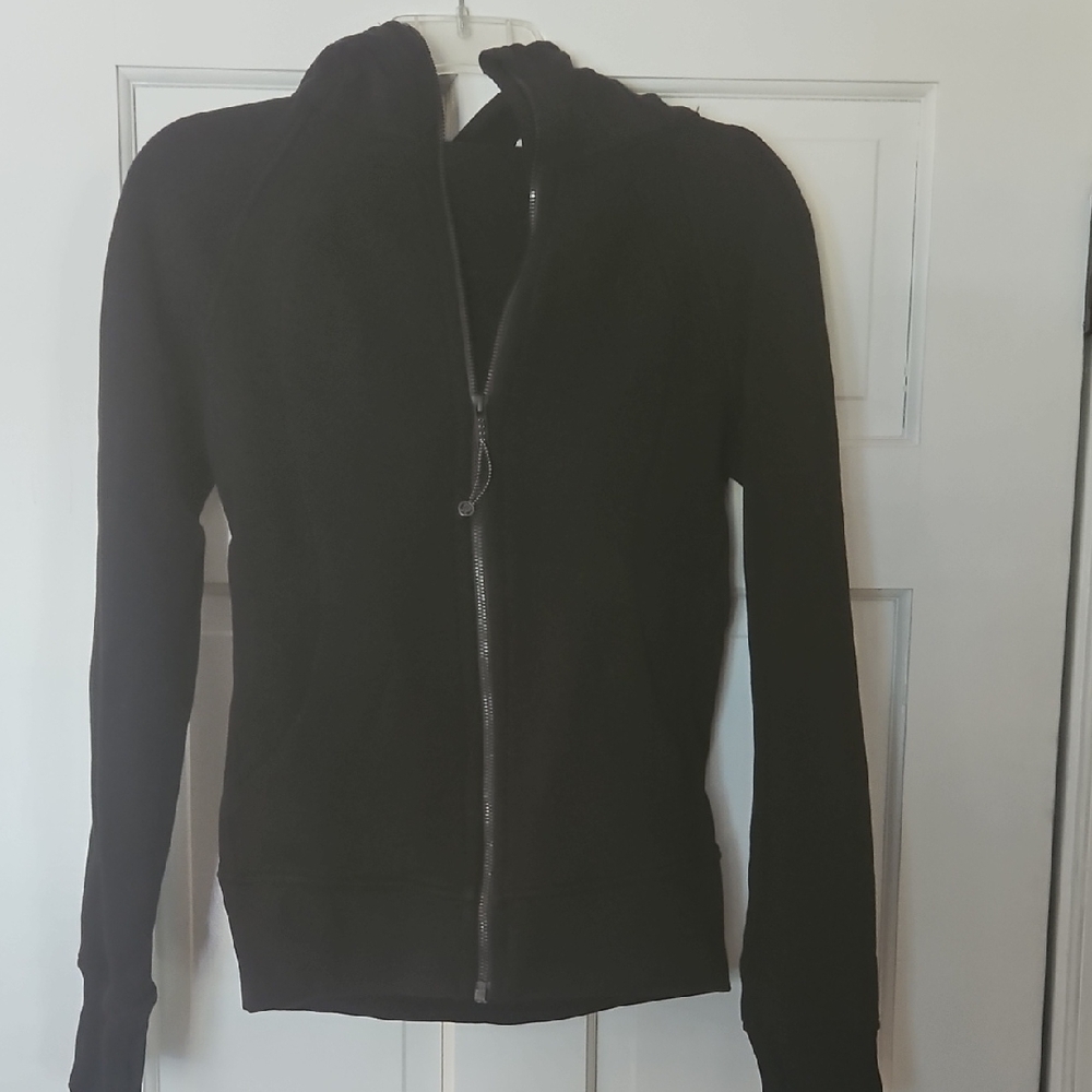 Black Lululemon Zip-Up Hoodie